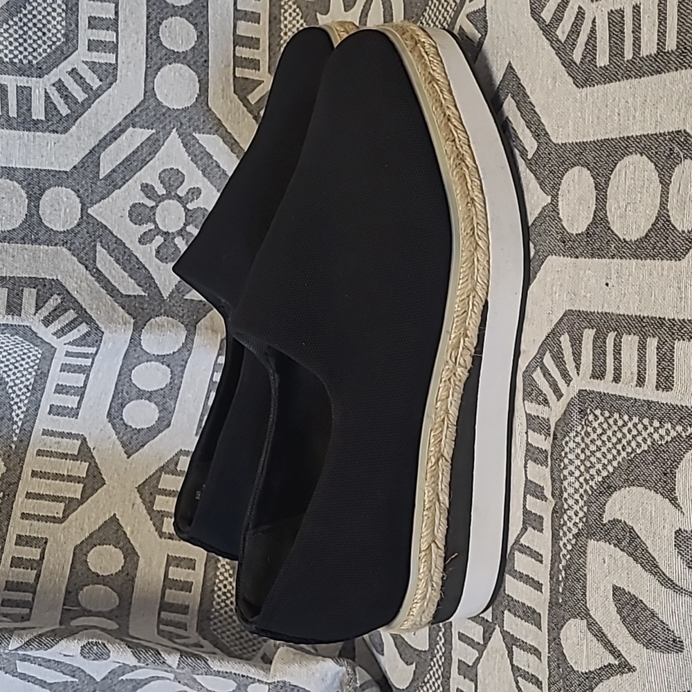 DKNY Platform Slip Ons